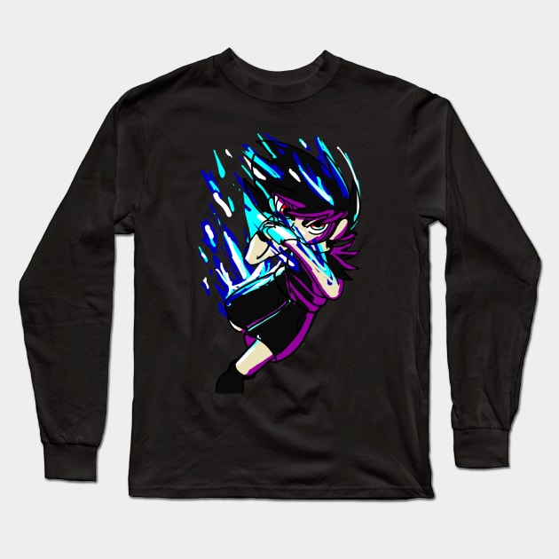 Boxing Asura Long Sleeve T-Shirt by sonic7ischaos